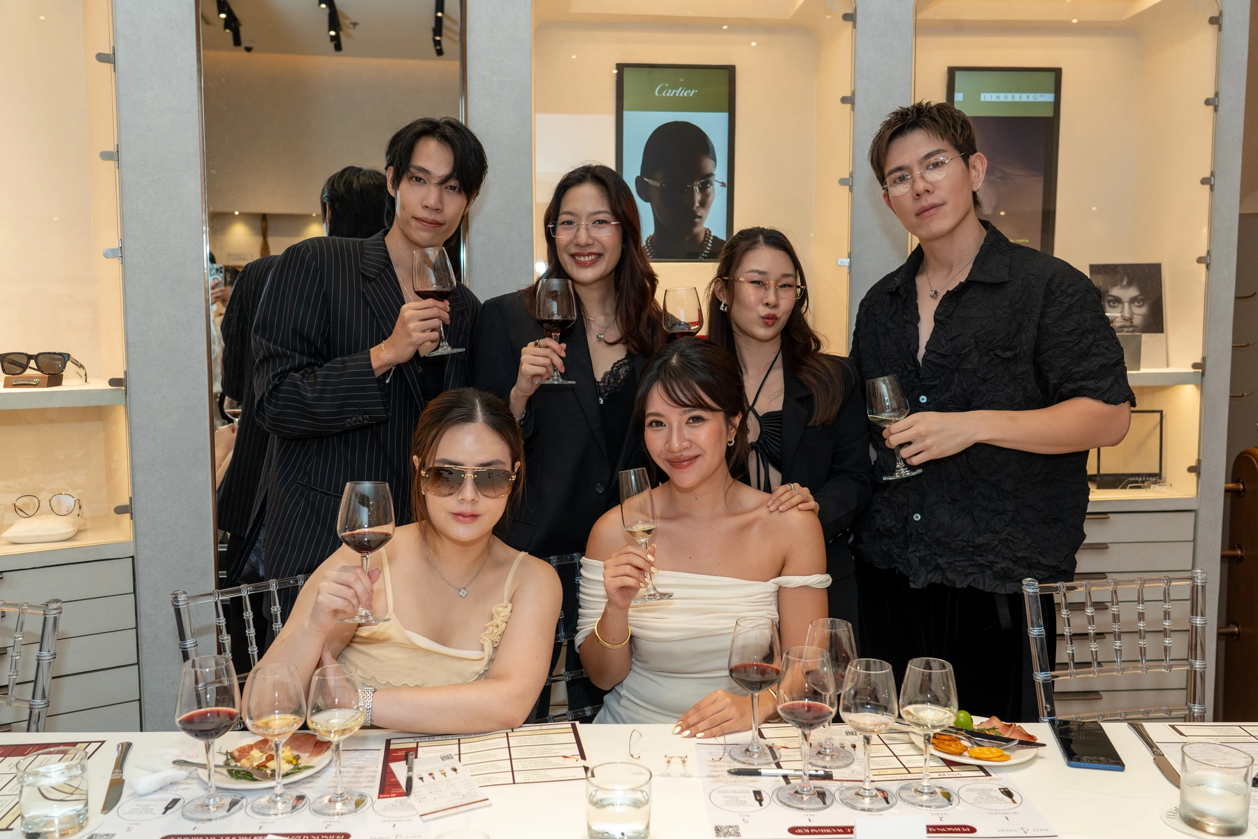 Private wine workshop moment